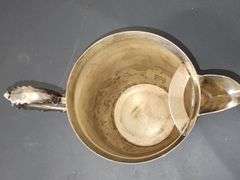 Vintage Silver over Copper Pitcher