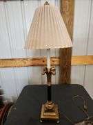Candlestick Table Lamp with Shade