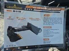 LANDHONOR BIG ARM BACKHOE FOR SKID STEER