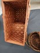 Various Vintage Woven Baskets