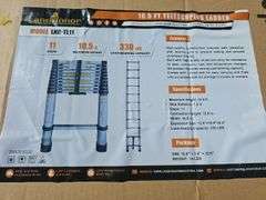 LAND HONOR 10.5FT TELESCOPING LADDER