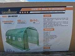 LANDHONOR 15×7×7 WALK-IN GREENHOUSE