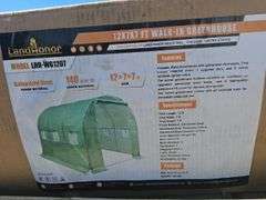 LAND HONOR 12'X7X7FT WALK-IN GREENHOUSE