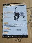 LAND HONOR 330LB FOLDABLE WAGON CART