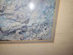 "Quet Palisades" Paul Sawyer framed print