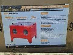 LAND HONOR 19GL PORTABLE SAND BLASTING CABINET