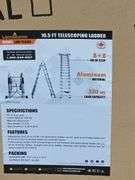 LAND HONOR 16.5FT TELESCOPING LADDER
