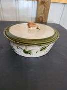 Louisville Pottery Covered Dish With Lid