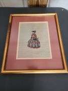 Vintage Framed Needlepoint Artwork