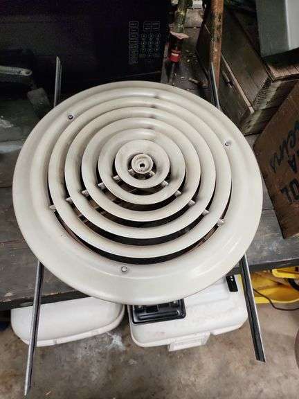 RectorSeal Airtec round ceiling diffuser.