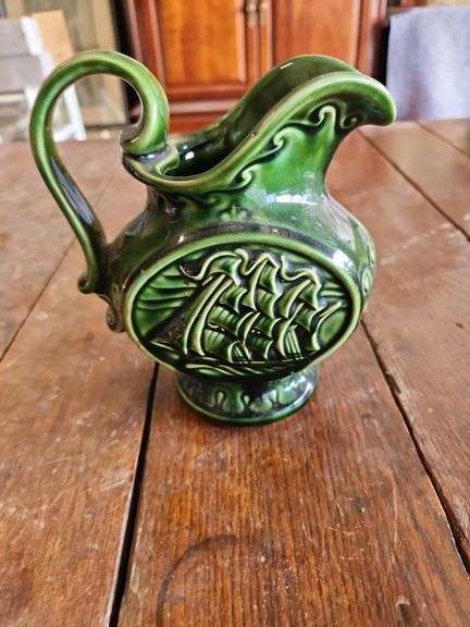 Vintage McCoy Pottery Clipper Ship Pitcher