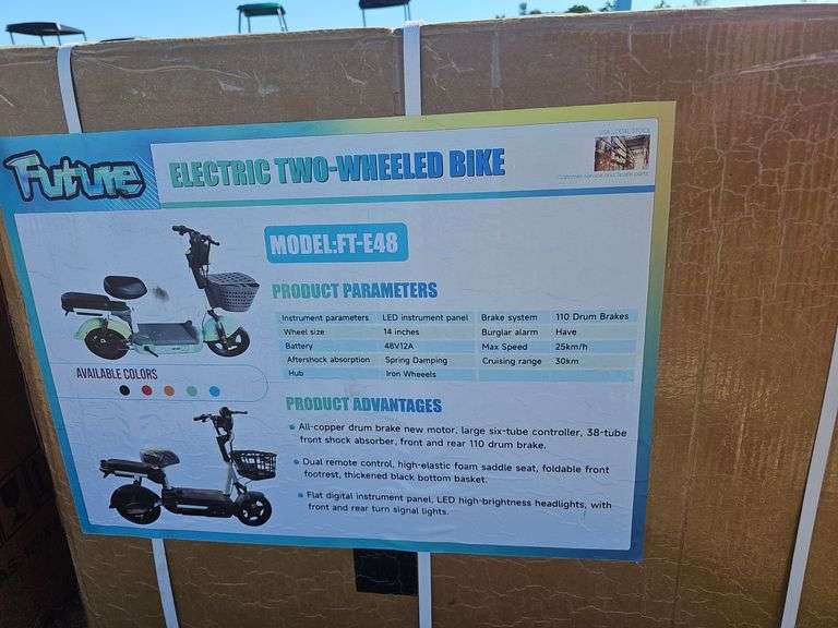 FUTURE ELECTRIC TWO-WHEELED BIKE