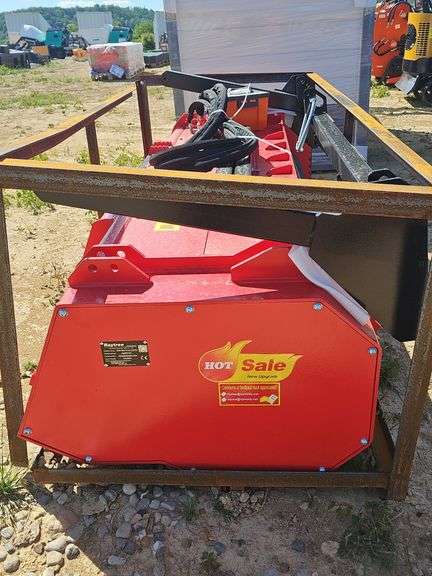 RAYTREE SKID STEER DRUM MULCHER (RED)