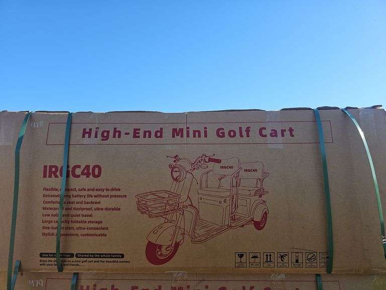 IRGC40 HIGH-END MINI ELECTRIC GOLF CART