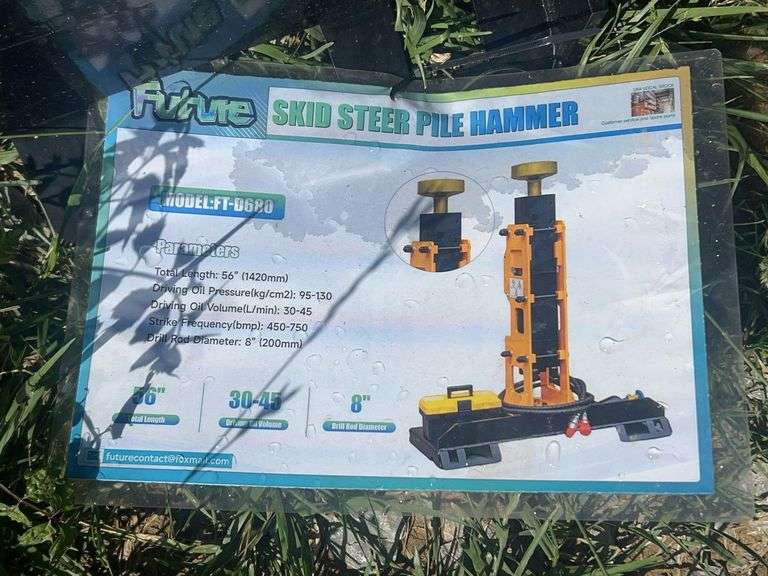 FUTURE SKID STEER PILE HAMMER