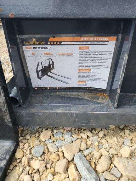 LANDHONOR MINI SKID STEER PALLET FORKS