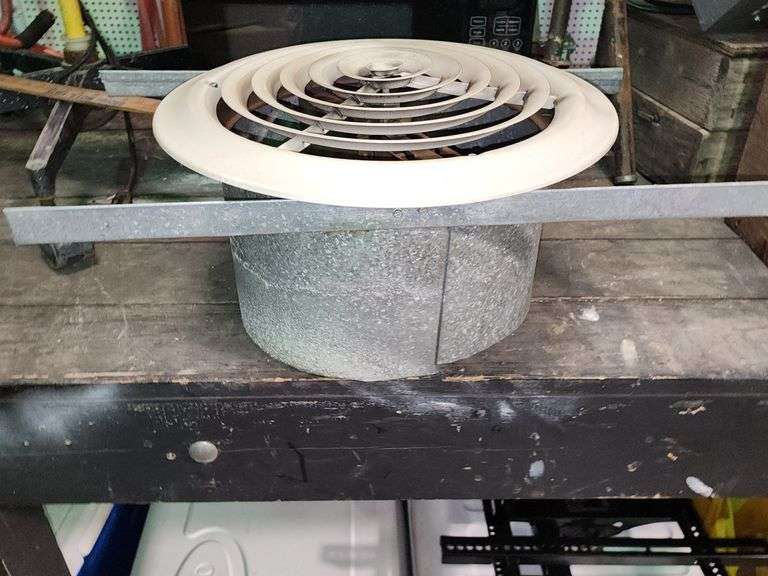 RectorSeal Airtec round ceiling diffuser.