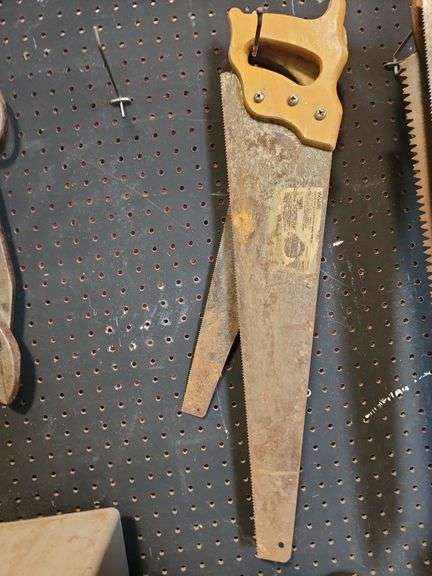 Wooden handle handsaws