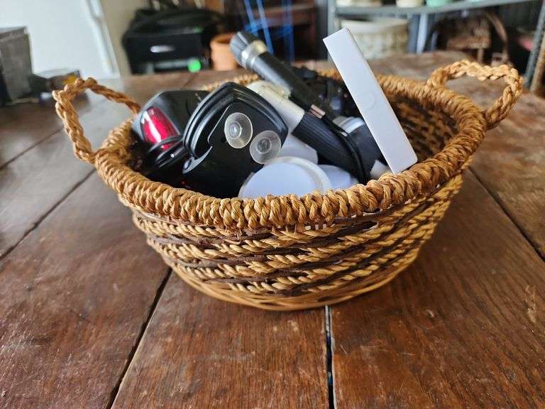 BASKET,ALARM CLOCKS AND MORE