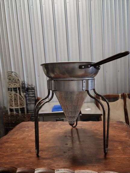 Vintage Wear-Ever aluminum cone strainer
