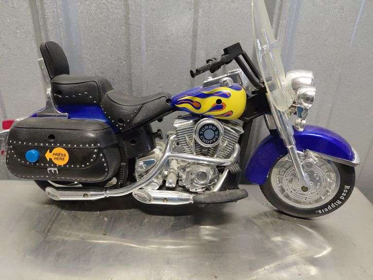 vintage 1994 Buddy L Harley-Davidson Road Rippers Electronic Motorcycle and more