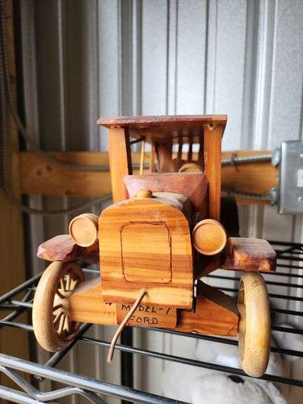 Hand made wooden Model T replica