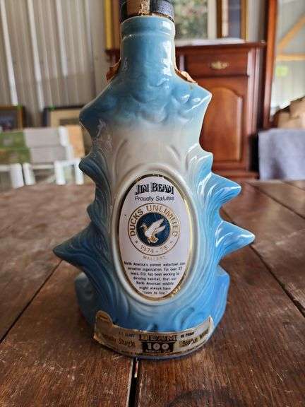 Vintage Jim Beam "Duck Unlimited" Decanter