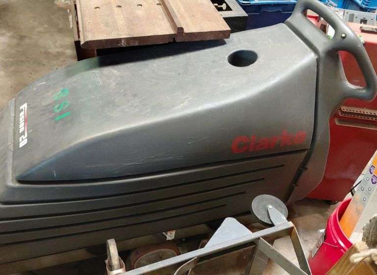 Clarke Fusion 20 commercial walk-behind floor scrubber
