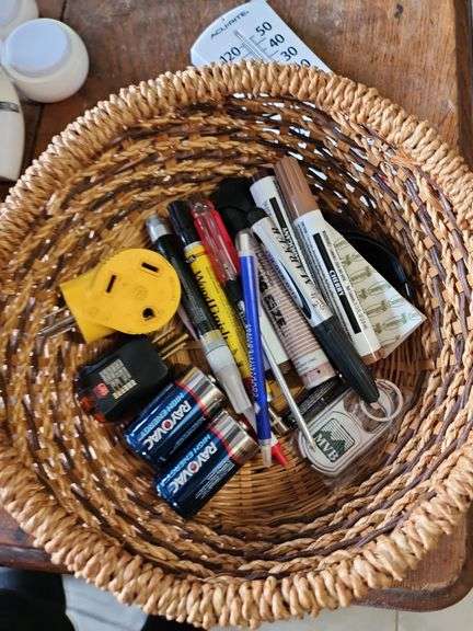 BASKET,ALARM CLOCKS AND MORE