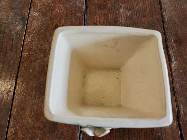 Vintage McCoy Pottery Square Planter