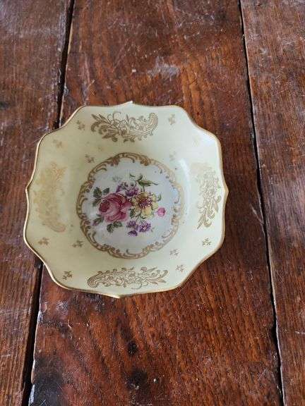 Vintage French porcelain bowl