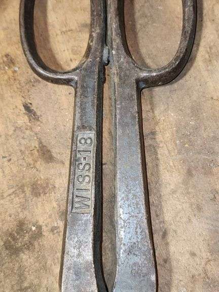 Vintage WISS-18 TIN SNIPS