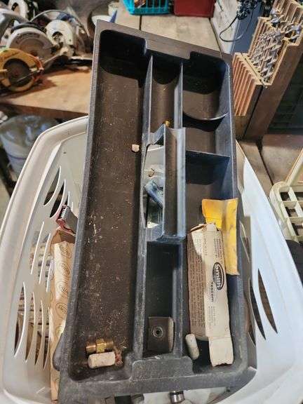 Vintage brass welding torches and tools