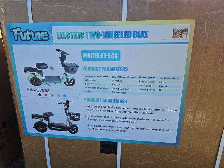 FUTURE ELECTRIC TWO-WHEELED BIKE