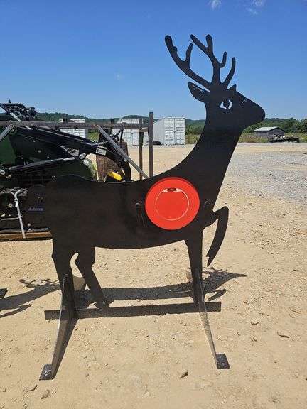 METAL DEER TARGET