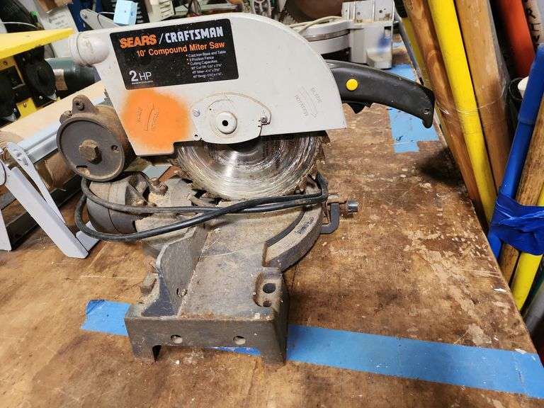 SEARS/CRAFTSMAN COMPOUND MITER SAW