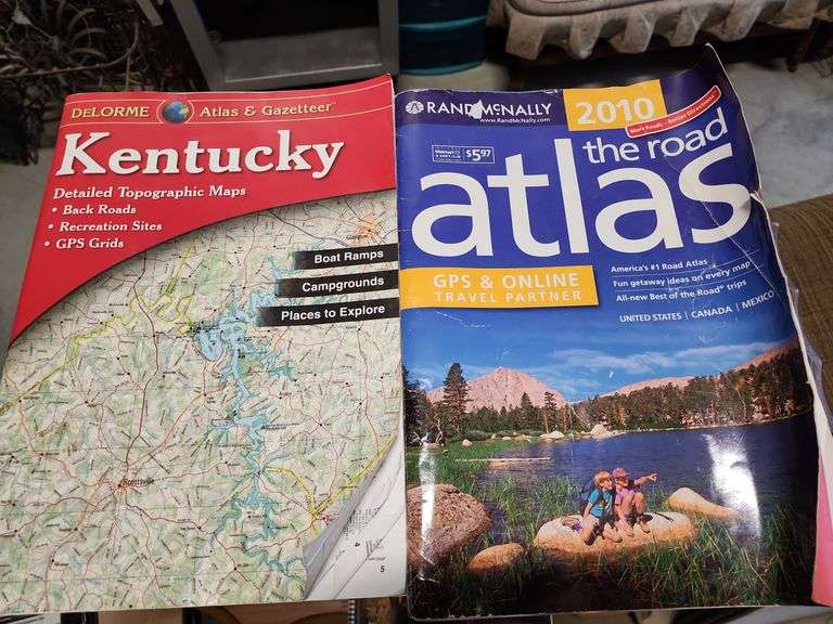 Roads Atlas maps and trail guide VHS