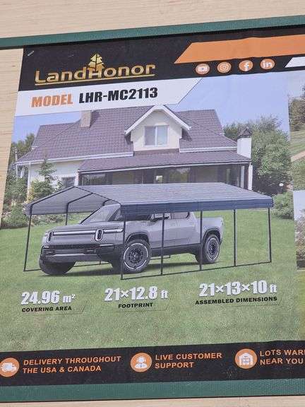 LANDHONOR METAL CARPORT