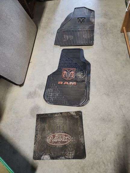 Various rubber weather floor mats