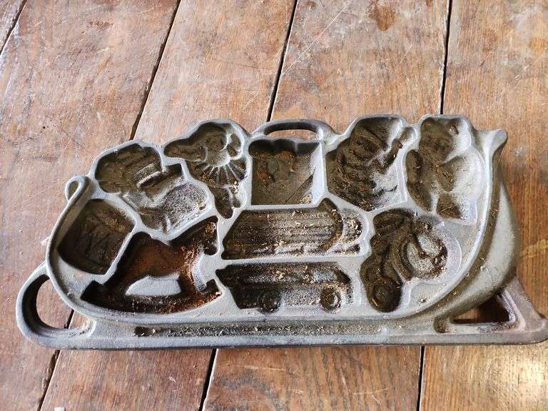 Vintage Cast Iron Muffin Pan