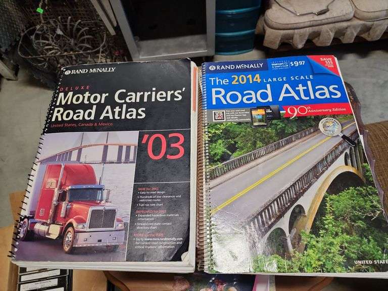 Roads Atlas maps and trail guide VHS