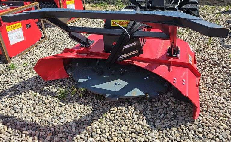 RAYTREE SKID STEER DISC MULCHER