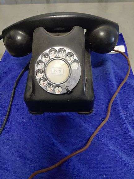 Vintage Kellogg Ashtray Rotary Dial Telephone