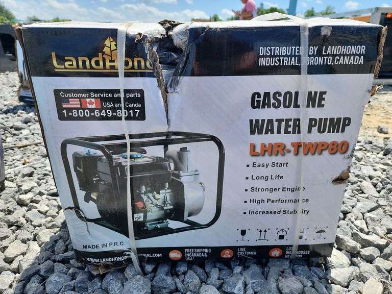 LANDHONOR GASOLINE WATER PUMP