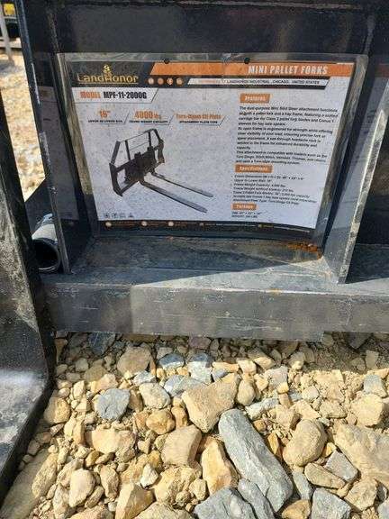 LANDHONOR MINI SKID STEER PALLET FORKS