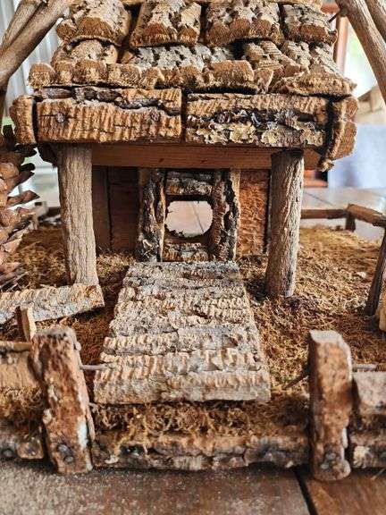 Rustic Handcrafted Bird/ Squirrel Feeder