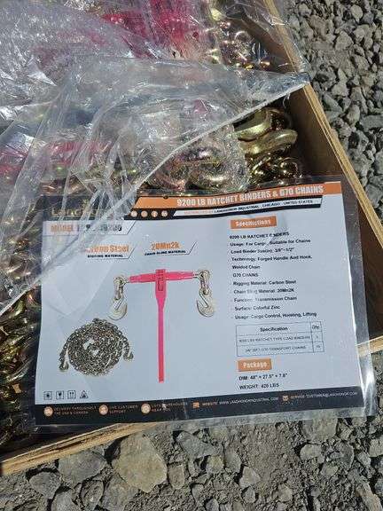 LANDHONOR RATCHET BINDERS & CHAINS
