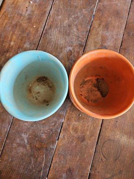 Vintage McCoy Pottery Planters