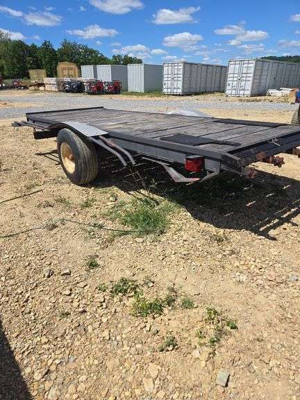 TILT BED TRAILER