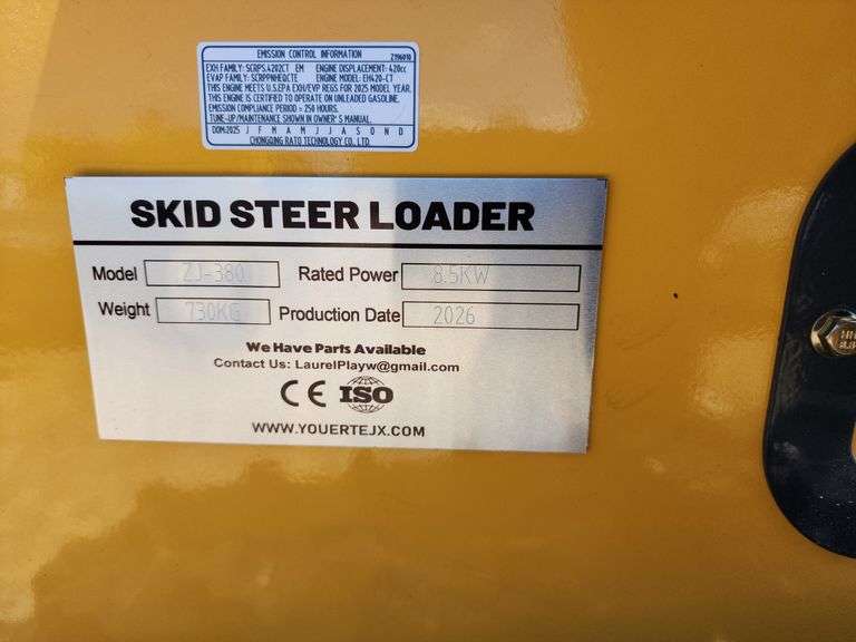 ZJG SKID STEER LOADER